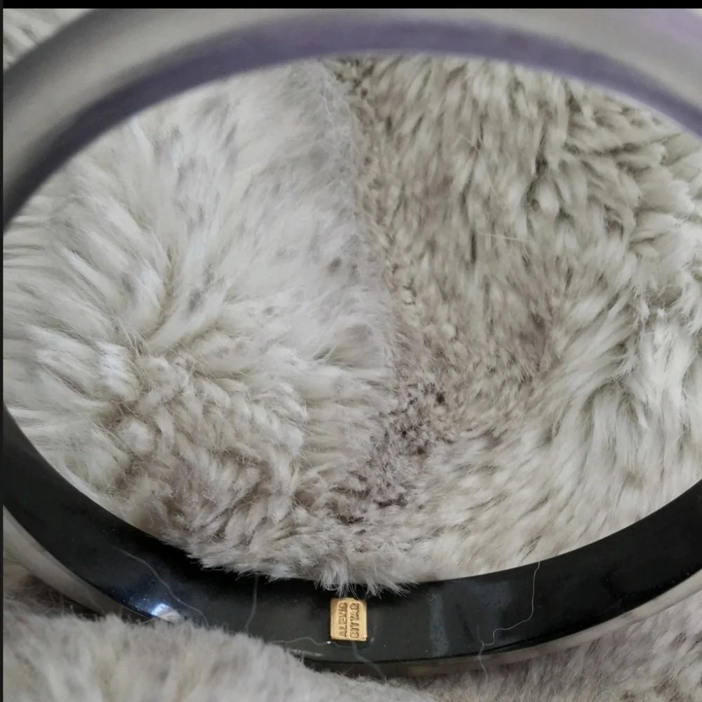 Alexis Bittar Purple Crystal Bangle - Picture 4 of 4